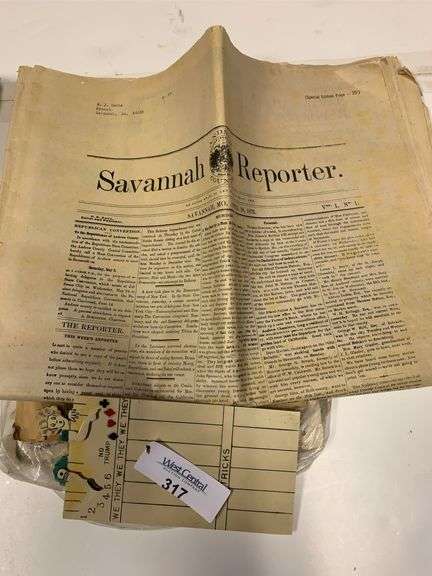 Mixed Lot: Newspapers, Postcards, Ephemera image