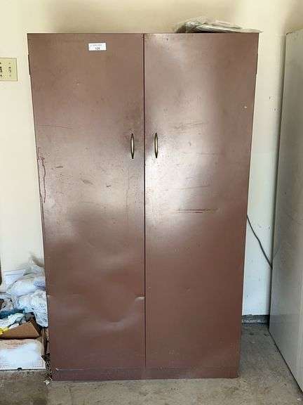 Large Metal Storage Cabinet image