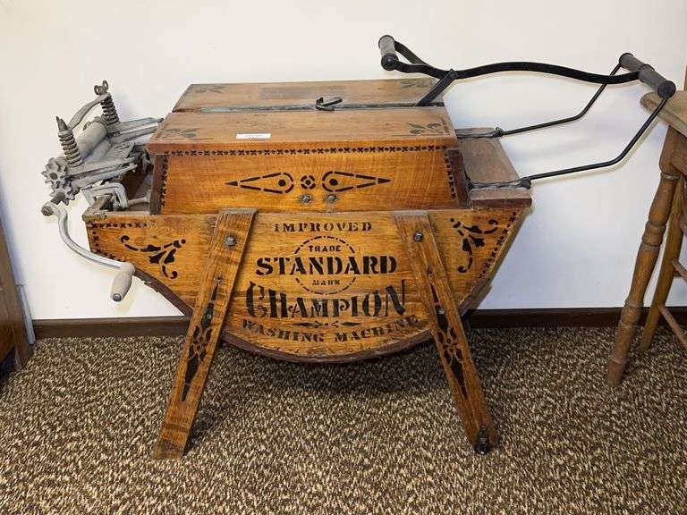 Wyeth Hardware Standard Champion Washing Machine with Lovell Wringer image