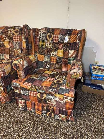 Patchwork Style Arm Chair image