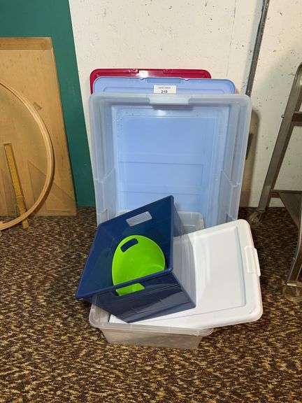 Assorted Storage Containers and Bins image