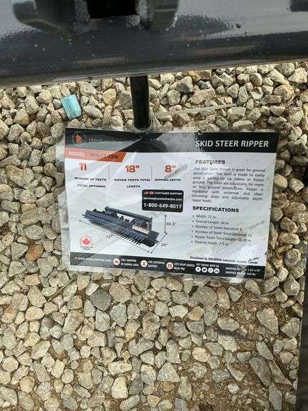 RPR-12-7 2W Skid steer ripper image