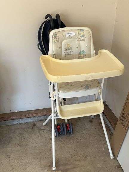 Cosco High Chair and Stroller image