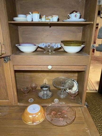 Assorted Dishes, Bowls, Teacups, and Glassware image