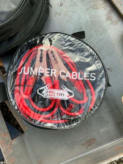 13’ jumper cables 200amp image