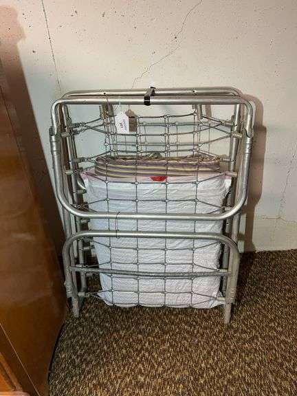 Folding Cot with Mattress image