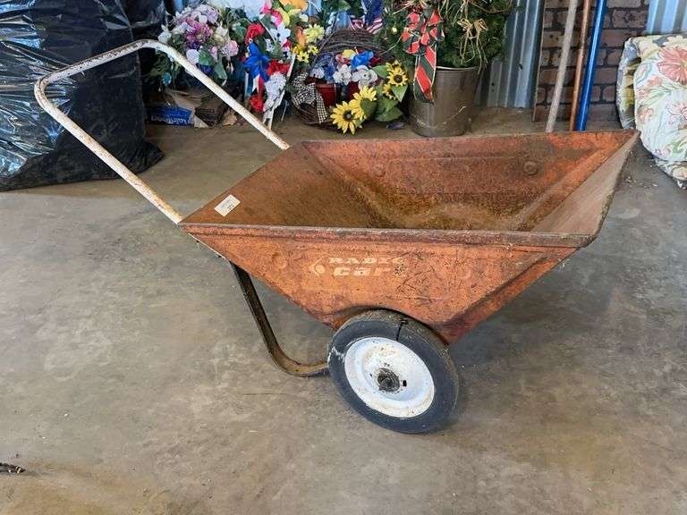 Radio Car Metal Wheelbarrow image
