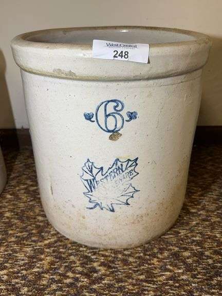 Western Stoneware 6 Gallon Crock image