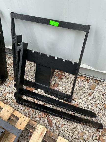 Mini skid steer forks image