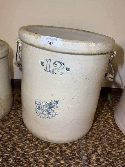 Western Stoneware 12 Gallon Crock image