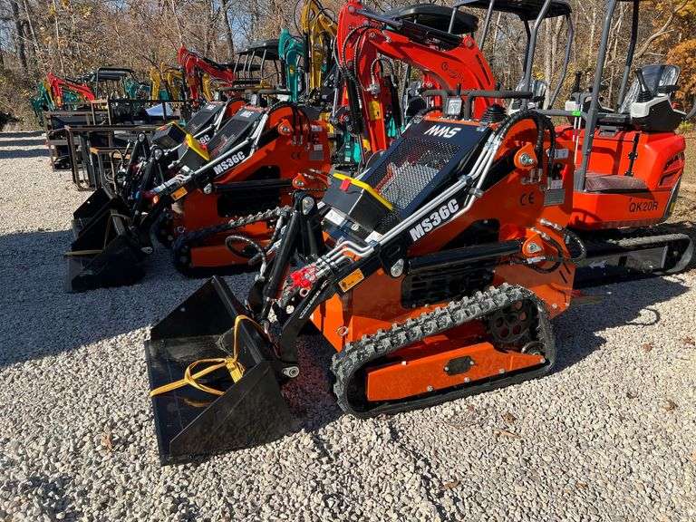 Mini skid loader, model number MS36C track machine image