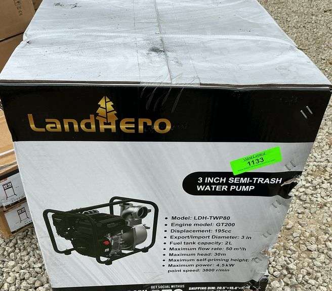 LDH – TWP 80 Water pump gas powered image