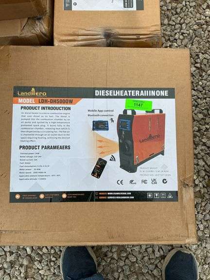 LDH – DH5000W Diesel heater all in one image