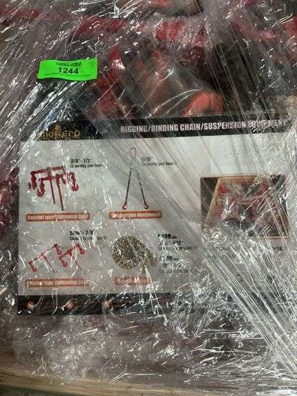 Rigging binding chain, suspension equipment image