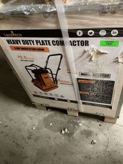 LDH-PC 90 Heavy duty plate, compactor image