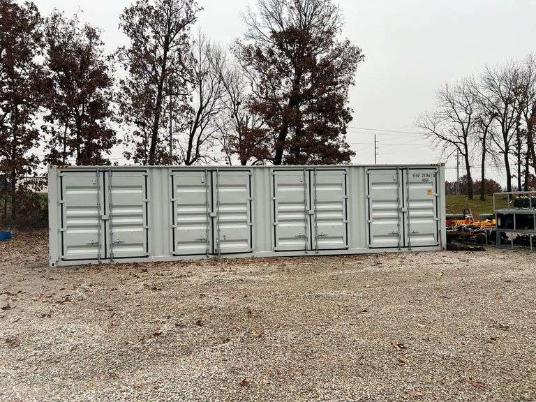 40' High side containor 4 Side Doors image