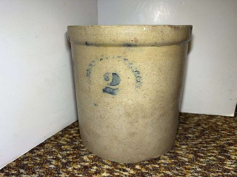 Two Gallon Stoneware Crock image