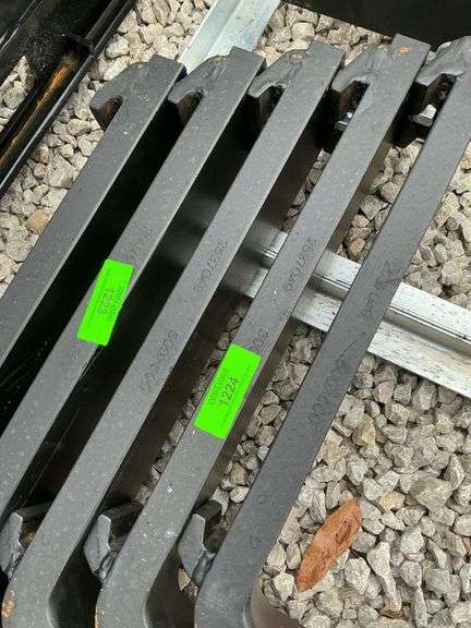 60 inch skid steer forks (1 pair) image