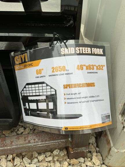 Skid Steer Fork  lots 1000-1005 are all identical image