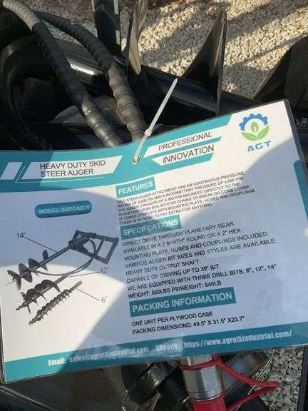 SSECAG-Y Heavy duty skid auger image