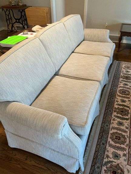 Upholstered Three-Cushion Sofa image