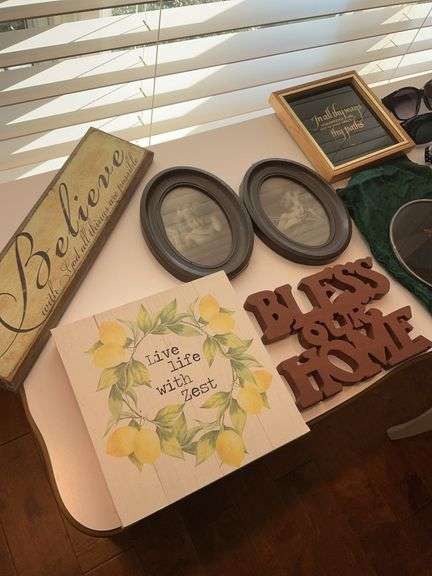 Collection of Home Decor, Frames, and Accessories image