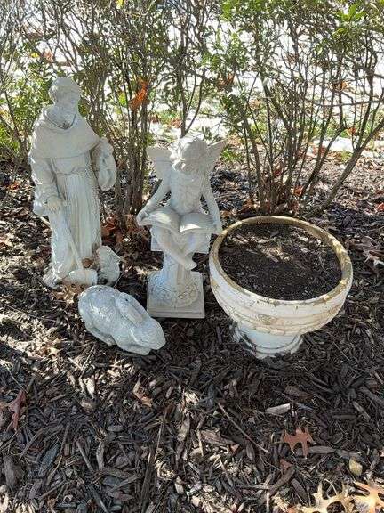 Concrete Garden Statues & Planters image