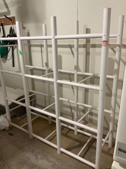 Bin Warehouse White PVC Storage Rack image