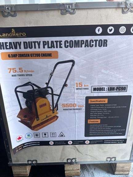 Heavy Duty Plate Compactor image