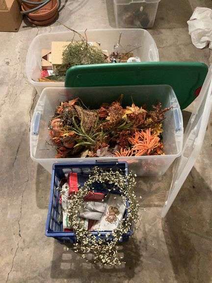 Seasonal Decor Lot: Fall, Christmas, Winter image