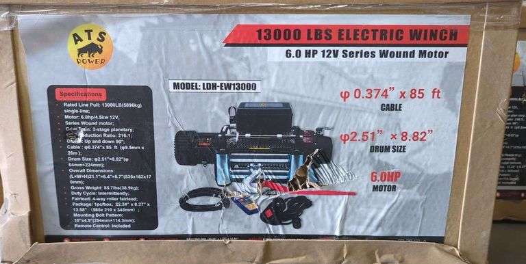 Electric winch image