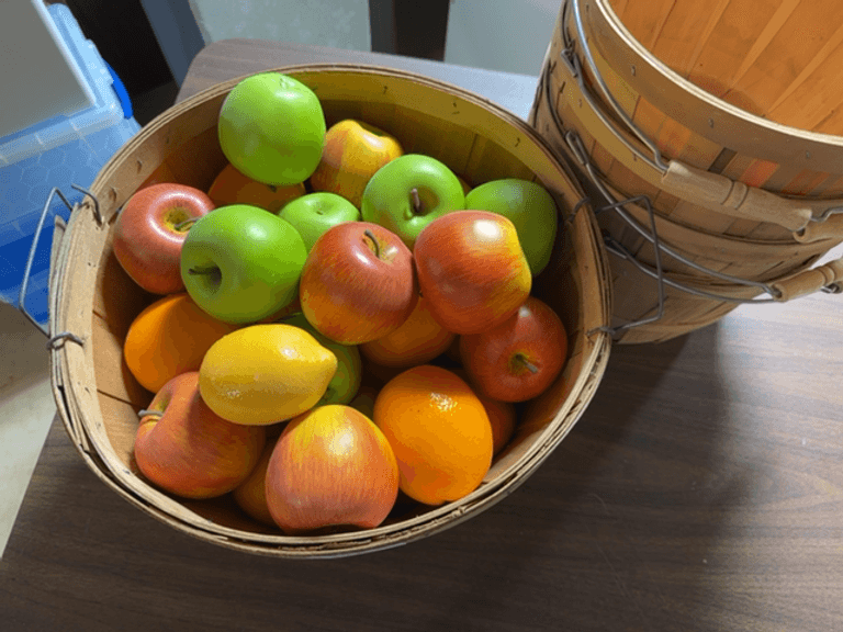 Wooden Apple Baskets - Lot of 5