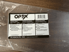 Plaskolite OPTIX Acrylic Sheet Lot