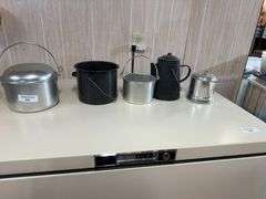 Lot of Mirro and Unbranded Camp Cookware