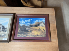 Framed Rural Farmhouse Prints - Set of Two