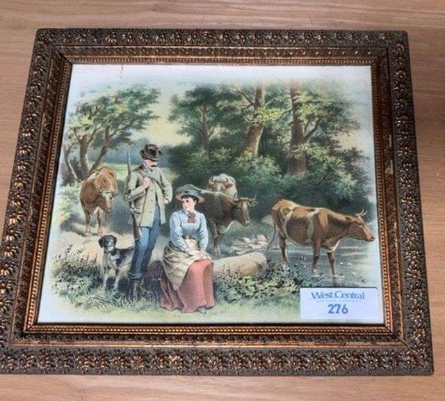 Framed Country Scene