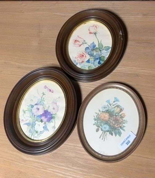 Floral Prints and Decorative Fans