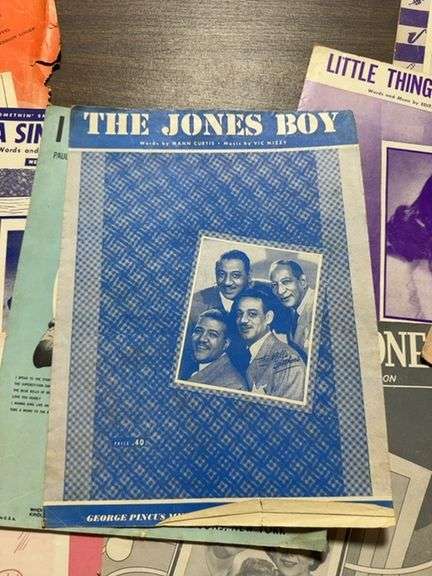 Sheet Music Lot with Judy Garland & More