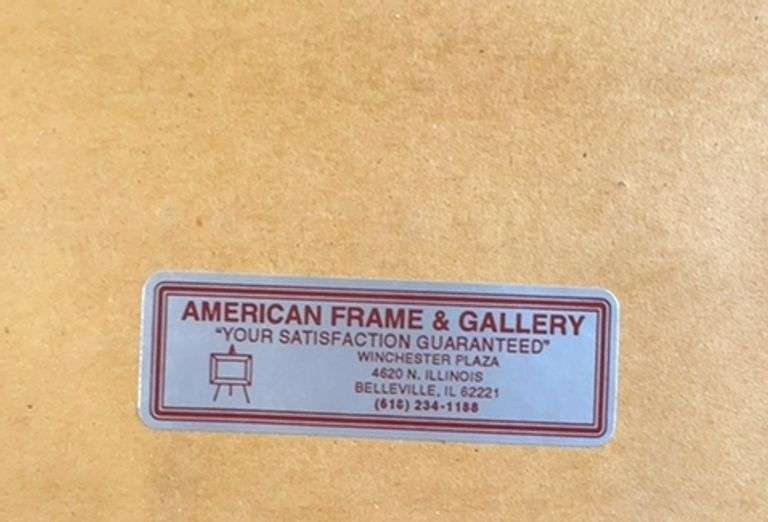 Framed Cyanotype Print - American Frame & Gallery