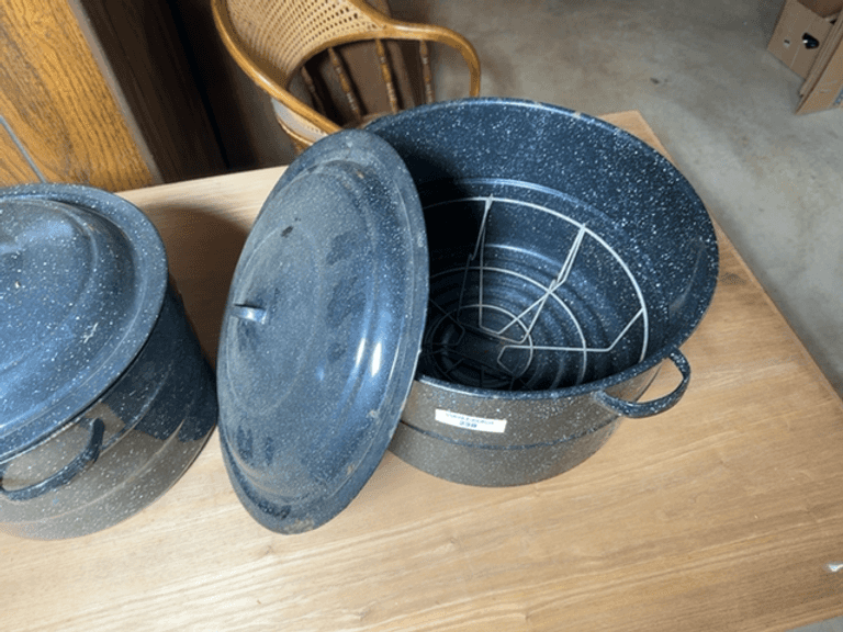 Speckled Enamelware Canning Set with Accessories
