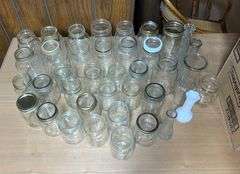Group of Glass Jars and Vases