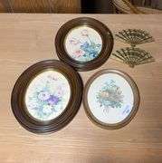 Floral Prints and Decorative Fans