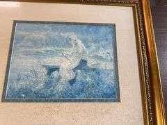 Framed Cyanotype Print - American Frame & Gallery
