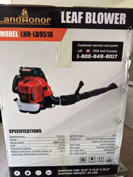 LEAF BLOWER
