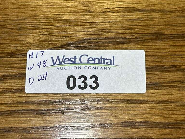 Oval Wooden Coffee Table with Pedestal Base