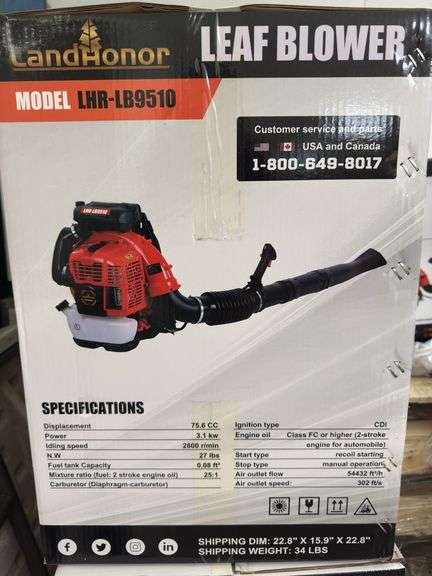 LEAF BLOWER
