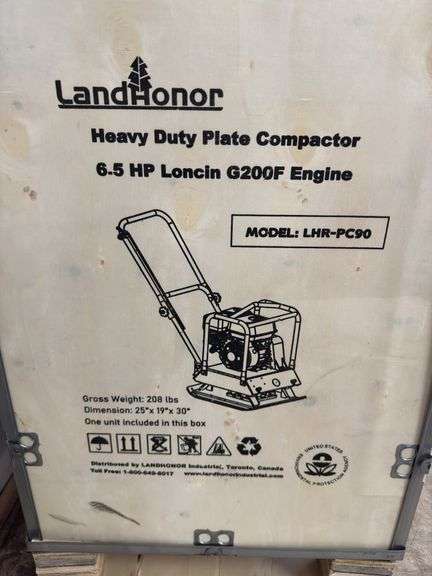 Heavy Duty Plate Compactor