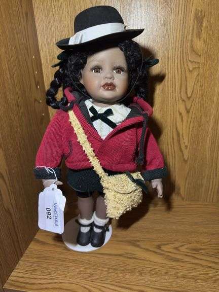Pair of Porcelain Dolls