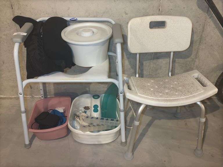 Bath Safety and Foot Spa Lot image
