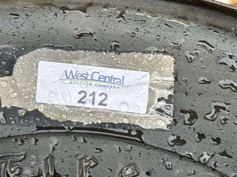 Pair of Firestone 9.5L-10 Rib Implement Tires